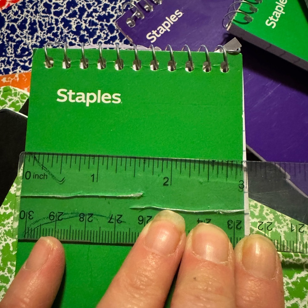 9 Staples Notebooks Set - Picture 6 of 9